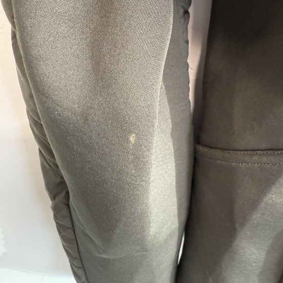 Hooded Quilted Water Repellent Jacket flawed green size XL - Picture 8 of 9